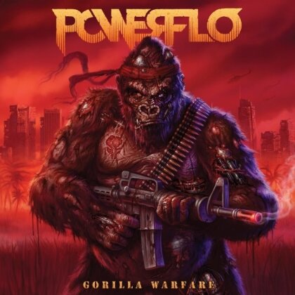 Powerflo - Gorilla Warfare (Limited Edition, Yellow/Magenta Vinyl, LP)