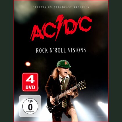 AC/DC - Rock N'Roll Visions - Television Broadcast Archives (4 DVD)