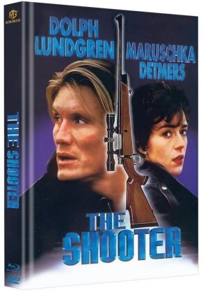 The Shooter (1995) (Cover B, Limited Edition, Mediabook, Uncut, Blu-ray + DVD)