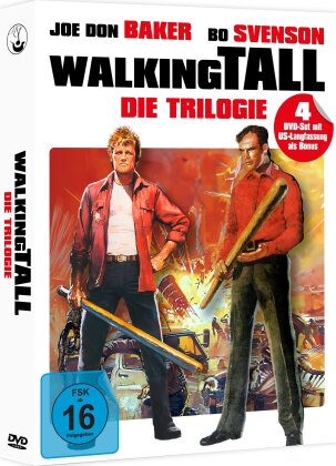 Walking Tall 1-3 - Die Trilogie (Digipack, Limited Edition, 4 DVDs)