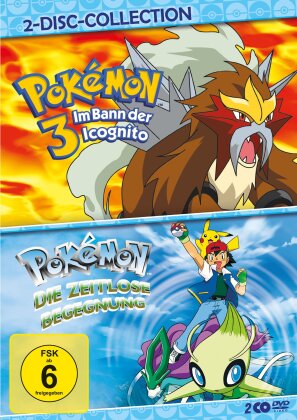 Pokémon 3 - Im Bann der Icognito (2000) / Pokémon 4 - Die zeitlose Begegnung (2001) - 2-Disc-Collection (2 DVDs)