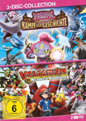 Pokémon: Hoopa und der Kampf der Geschichte (2015) / Pokémon: Volcanion und das mechanische Wunderwerk (2016) - 2-Disc-Collection (2 DVDs)