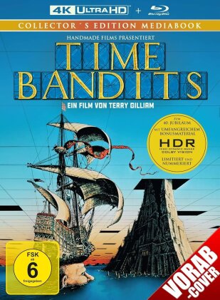 Time Bandits (1981) (Édition Collector Limitée, Mediabook, 4K Ultra HD + Blu-ray)