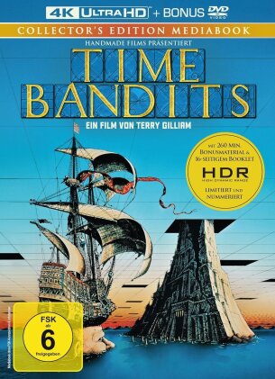 Time Bandits (1981) (Limited Collector's Edition, Mediabook, 4K Ultra HD + Blu-ray)