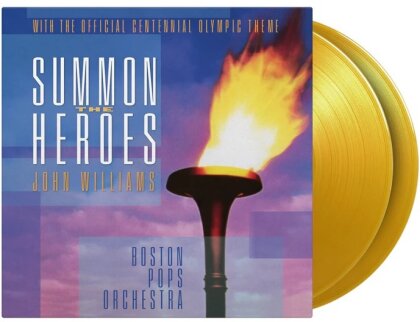 John Williams (*1932) (Komponist/Dirigent) - Summon The Heroes (2024 Reissue, Music On Vinyl, Yellow Vinyl, 2 LPs)