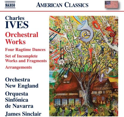 Orchestra New England, Charles Ives (1874-1954), James Sinclair & Orquesta Sinfónica de Navarra - Orchestral Works