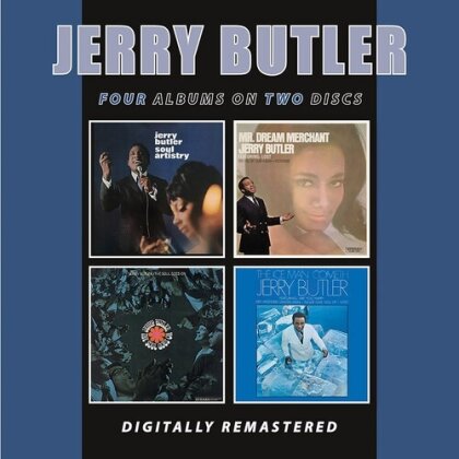 Jerry Butler - Soul Artistry / Mr Dream Merchant / Soul Goes On (2 CDs)