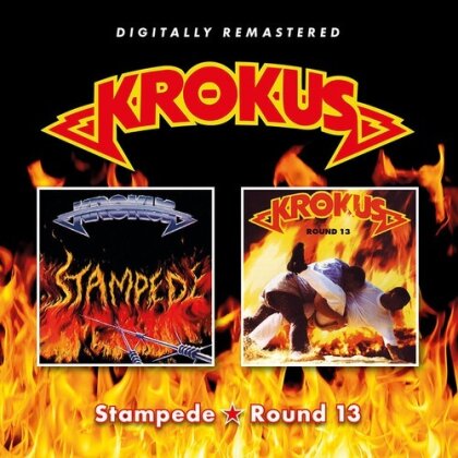 Krokus - Stampede / Round 13 (2024 Reissue, BGO - BEAT GOES ON)