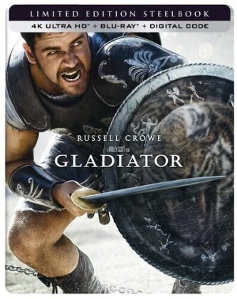 Gladiator (2000) (Limited Edition, Steelbook, 4K Ultra HD + Blu-ray)