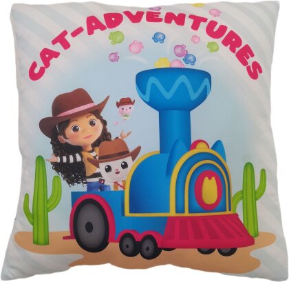 Coussin - Cat-Adventures - Gabby Chat - 40x40 - Grösse 40x40