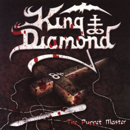 King Diamond - Puppet Master (2024 Reissue, Crystal Clear With Black Splatter Vinyl, LP)