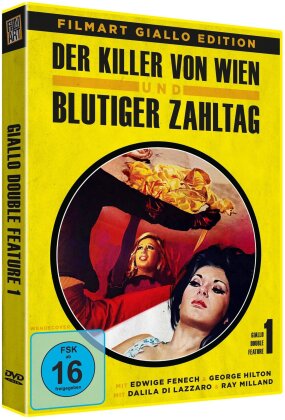 Der Killer von Wien (1971) / Blutiger Zahltag (1977) - Giallo Double Feature Vol. 1 (Filmart Giallo Edition, Limited Edition, 2 DVDs)