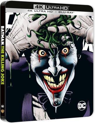 Batman - The Killing Joke (2016) (Édition Limitée, Steelbook, 4K Ultra HD + Blu-ray)