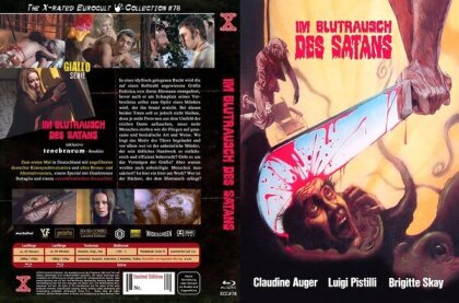 Im Blutrausch des Satans (1971) (Cover B, The X-Rated Eurocult Collection, Limited Edition, Mediabook, 2 Blu-rays)