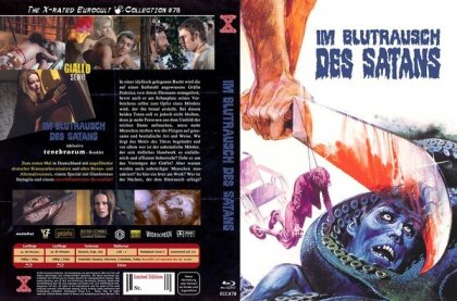 Im Blutrausch des Satans (1971) (Cover E, The X-Rated Eurocult Collection, Limited Edition, Mediabook, 2 Blu-rays)