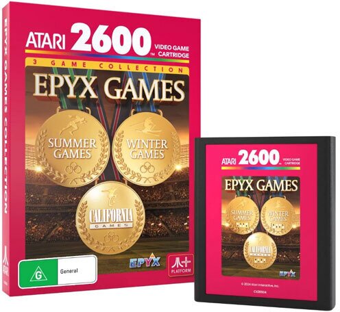 EPYX Games (Atari 2600+) Cartridge