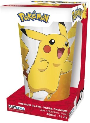 POKEMON - Large Glass - Pikachu foil
