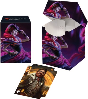 Ultra Pro - Magic: The Gathering - Outlaws of Thunder Junction - 100+ Deck Box Olivia, l'opulente hors-la-loi