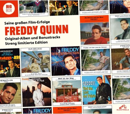 Freddy Quinn - BIG BOX Vol. 2 - Seine großen Filmerfolge (5 CD)