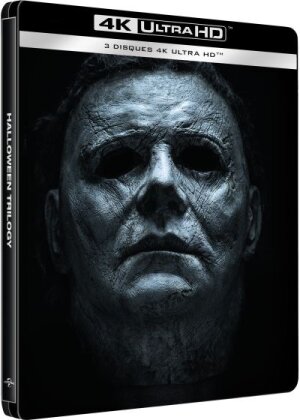 Halloween 1-3 (2018-2022) - Trilogy (Limited Edition, Steelbook, 3 4K Ultra HDs)