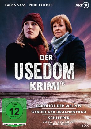 Der Usedom-Krimi - Friedhof der Welpen / Geburt der Drachenfrau / Schlepper (2 DVDs)