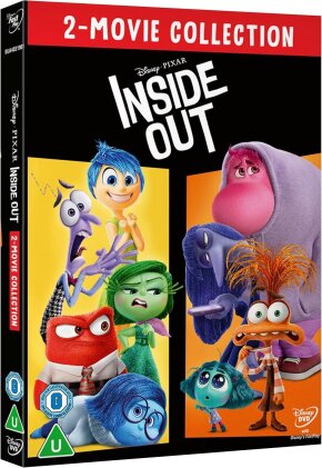 Inside Out (2015) / Inside Out 2 (2024) - 2-Movie Collection (2 DVDs)