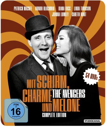 Mit Schirm, Charme und Melone - The Avengers - Complete Edition (54 DVDs)