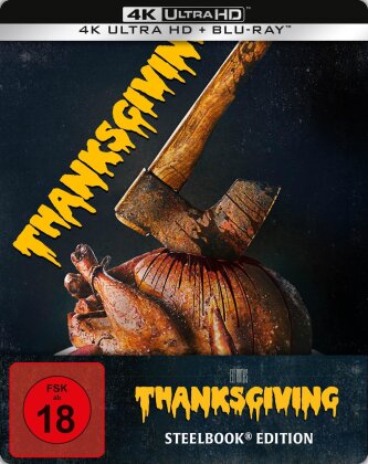 Thanksgiving (2023) (Édition Limitée, Steelbook, 4K Ultra HD + Blu-ray)