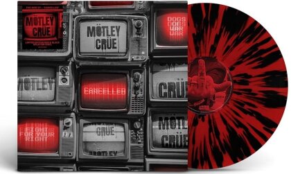 Mötley Crüe - Cancelled (Red with Black Splatter Vinyl, 12" Maxi)