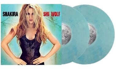 Shakira - She Wolf (2024 Reissue, Epic, Turquoise Vinyl, 2 LPs)