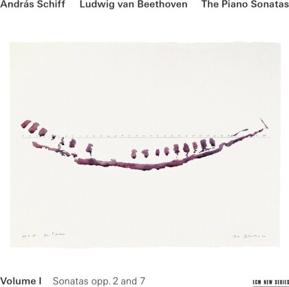 Andras Schiff & Ludwig van Beethoven (1770-1827) - The Piano Sonatas Volume I - Sonatas opp. 2 and 7 (2024 Reissue, Universal Japan, Japan Edition)