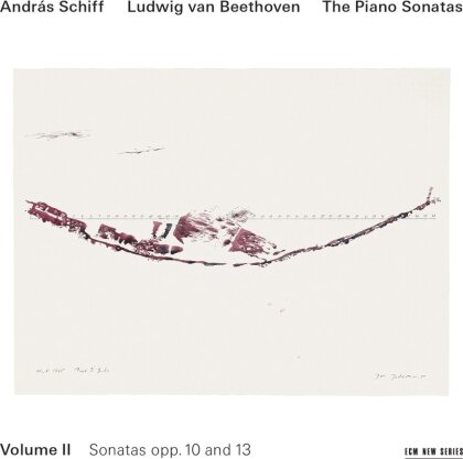 Andras Schiff & Ludwig van Beethoven (1770-1827) - The Piano Sonatas Volume II - Sonatas opp. 10 and 13 (2024 Reissue, Universal Japan, Japan Edition)