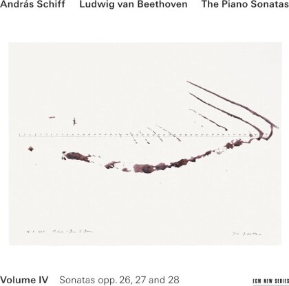 Andras Schiff & Ludwig van Beethoven (1770-1827) - The Piano Sonatas Volume IV - Sonatas opp. 26, 27 and 28 (2024 Reissue, Universal Japan, Japan Edition)