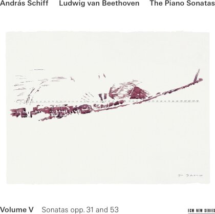 Andras Schiff & Ludwig van Beethoven (1770-1827) - The Piano Sonatas Volume V - Sonatas opp. 31 and 53 (2024 Reissue, Universal Japan, Japan Edition, 2 CDs)