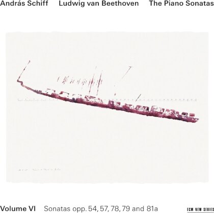 Andras Schiff & Ludwig van Beethoven (1770-1827) - The Piano Sonatas Volume VI - Sonatas opp. 54, 57, 78, 79 and 81a (2024 Reissue, Universal Japan, Japan Edition)