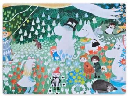 Mumin/Moomin Tischset gefährliche Reise