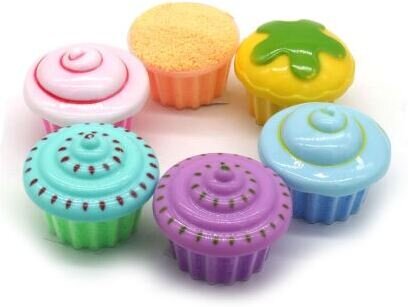 Magic Happy Sand Kinetic Cupcakes - 6 Stck,