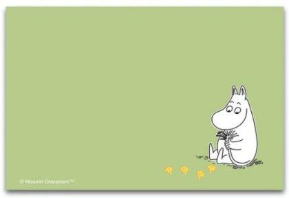 Mumin/Moomin Tischset grasgrün