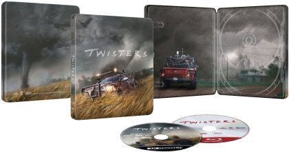 Twisters (2024) (Limited Edition, Steelbook, 4K Ultra HD + Blu-ray)