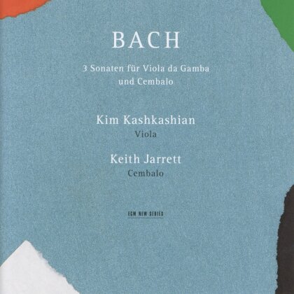 Kim Kashkashian, Keith Jarrett & Johann Sebastian Bach (1685-1750) - Drei Sonaten Für Viola Da Gamba Und Cembalo (Japan Edition, 2024 Reissue, Universal Japan)