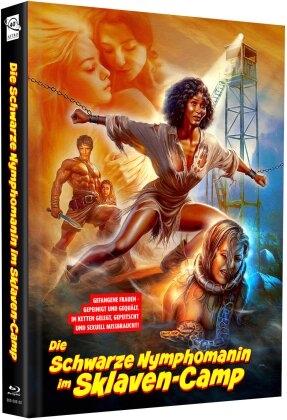 Die Schwarze Nymphomanin im Sklaven-Camp (1980) (Cover J, Limited Edition, Mediabook, Blu-ray + DVD)