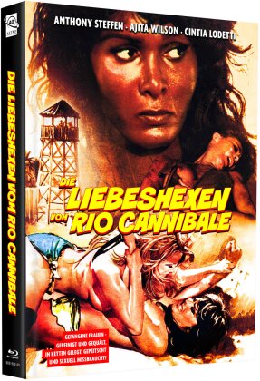 Die Liebeshexen vom Rio Cannibale (1980) (Cover H, Édition Limitée, Mediabook, Blu-ray + DVD)