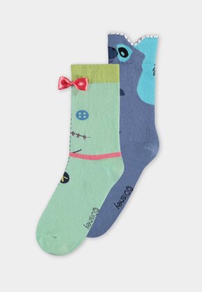 Lilo & Stitch - Unisex Novelty Socks (2Pack)