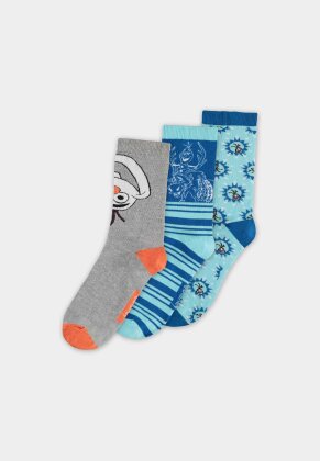 Disney - Olaf - Crew Socks (3Pack)