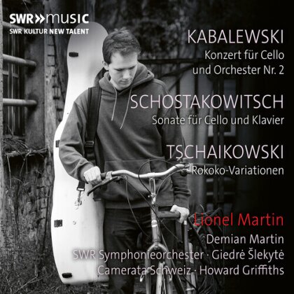 SWR Symphonieorchester, Dimitri Kabalewsky (1904-1987), Dimitri Schostakowitsch (1906-1975), Peter Iljitsch Tschaikowsky (1840-1893), … - Lionel Martin Plays Kabalevsky Shostakovich