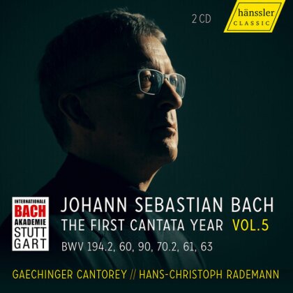 Johann Sebastian Bach (1685-1750), Hans-Christoph Rademann & Gaechinger Cantorey - The First Cantata Year - Vol. 5 - Vision Bach (2 CDs)