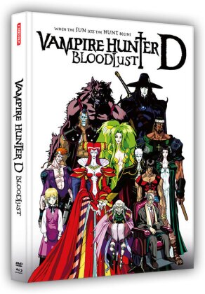 Vampire Hunter D: Bloodlust (2000) (Édition Limitée, Mediabook, Blu-ray + DVD)