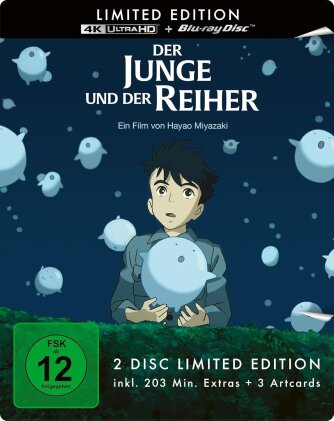 Der Junge und der Reiher (2023) (Limited Edition, Steelbook, 4K Ultra HD + Blu-ray)