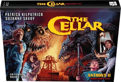 The Cellar - Anthony 2 (1989) (Cover J, Director's Cut, Edizione Limitata, Mediabook, 2 Blu-ray)