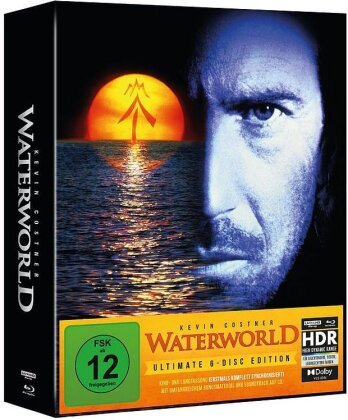 Waterworld (1995) (Kinoversion, Langfassung, Limited Ultimate Edition, 2 4K Ultra HDs + 3 Blu-rays + CD)